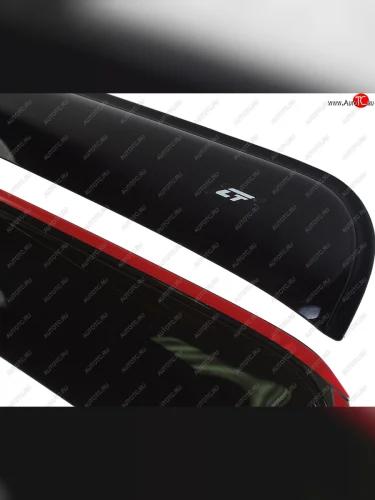 Комплект дефлекторов окон COBRA TUNING (черный глянец) KIA Bongo 4 PU дорестайлинг (2004-2012)