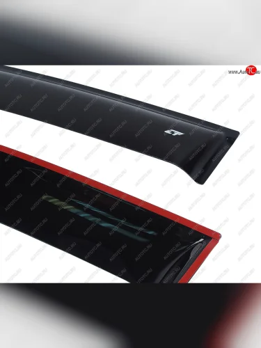 Комплект дефлекторов окон COBRA TUNING (черный глянец) KIA Ceed 3 CD универсал (2018-2025)