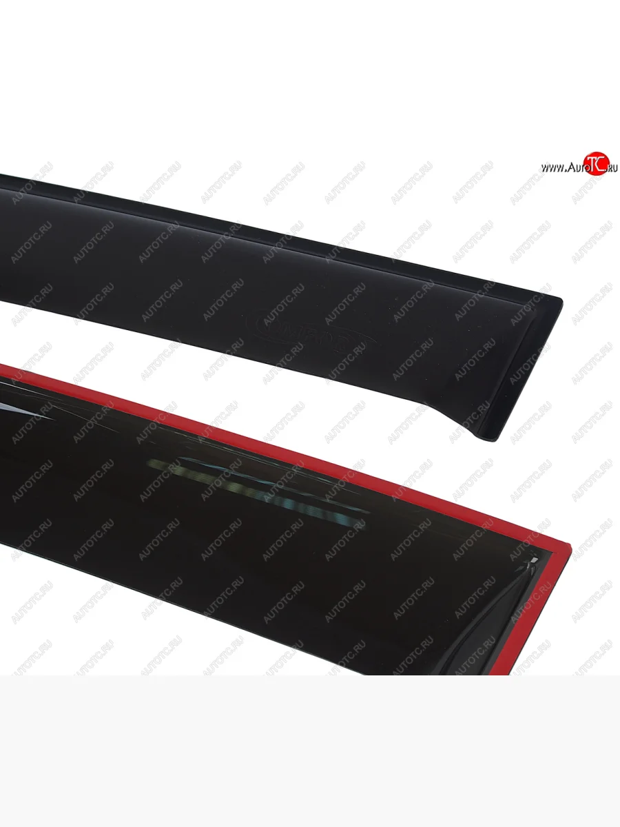 Комплект дефлекторов окон COMFORT Mitsubishi ASX дорестайлинг (2010-2012) (черные)  в Керчи Республика Крым