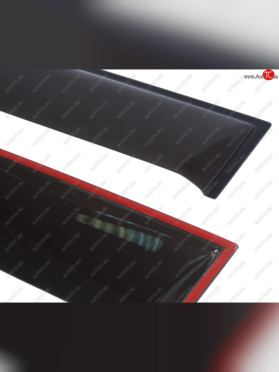 Комплект дефлекторов окон COMFORT Mitsubishi Outlander GF дорестайлинг (2012-2014) (черные)  в Самаре Самарской области