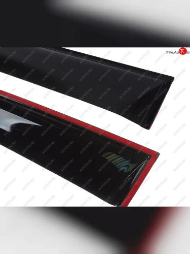 Комплект дефлекторов окон COMFORT (черные) Nissan Juke  1 YF15 (2010-2014) дорестайлинг