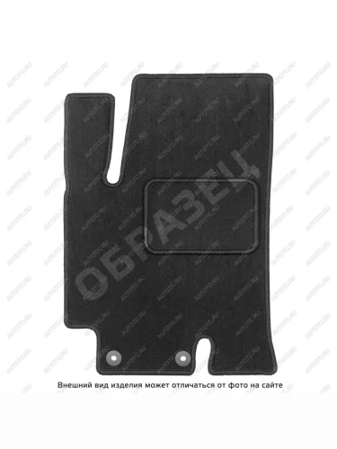 Ковры салона текстильные  Norplast (Comfort черные) Mercedes-Benz C-Class W204 дорестайлинг седан (2007-2011)