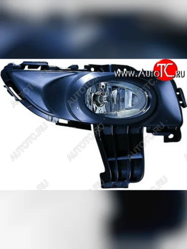 Противотуманная фара правая DEPO (с рамкой) Mazda 3/Axela BK дорестайлинг седан (2003-2006)
