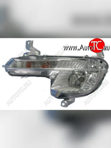  Противотуманная фара левая DEPO (с подсветкой) Peugeot 508  седан (2010-2014)