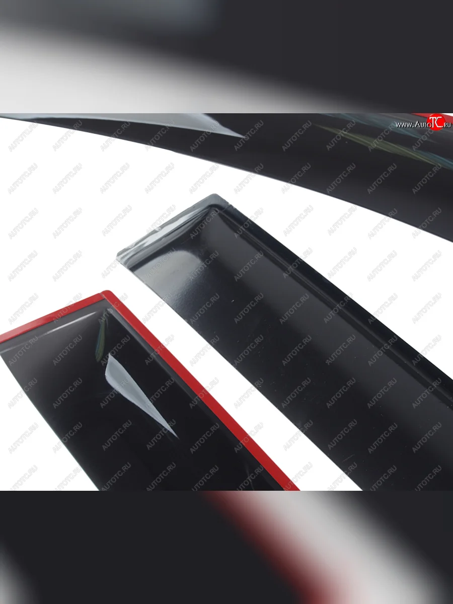 Комплект дефлекторов окон COMFORT Renault Duster HS дорестайлинг (2010-2015) (черные)  в Керчи Республика Крым