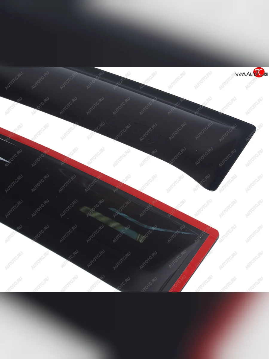 Комплект дефлекторов окон COMFORT Renault Koleos Phase 1 (2007-2011) (черный)  в Самаре Самарской области