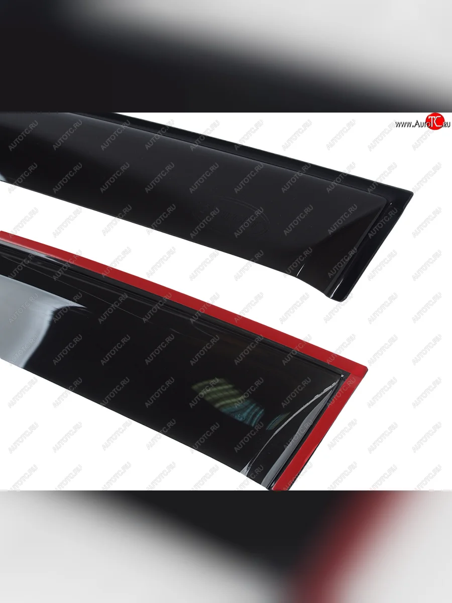 Комплект дефлекторов окон COMFORT Suzuki SX4 GYC21S дорестайлинг седан (2006-2012) (черные)  в Керчи Республика Крым