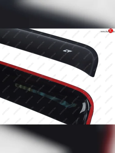 Комплект дефлекторов окон COBRA TUNING (черный глянцевый) Лада ВАЗ Ока 1111 (1988-2008)