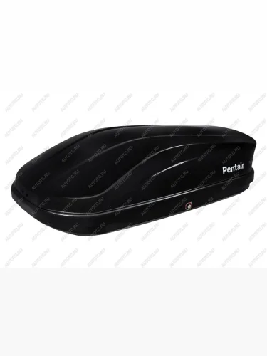 Багажный бокс на крышу (360 л. 143x90x39,5 см, двусторонний) Pentair PYTHON 360L (черный глянец) 