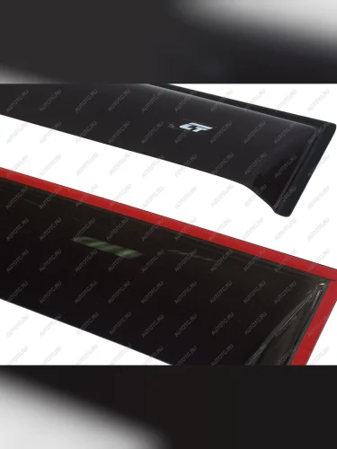 Комплект дефлекторов окон COBRA TUNING (черный глянцевый) Лада ВАЗ 21099 (1990-2004)