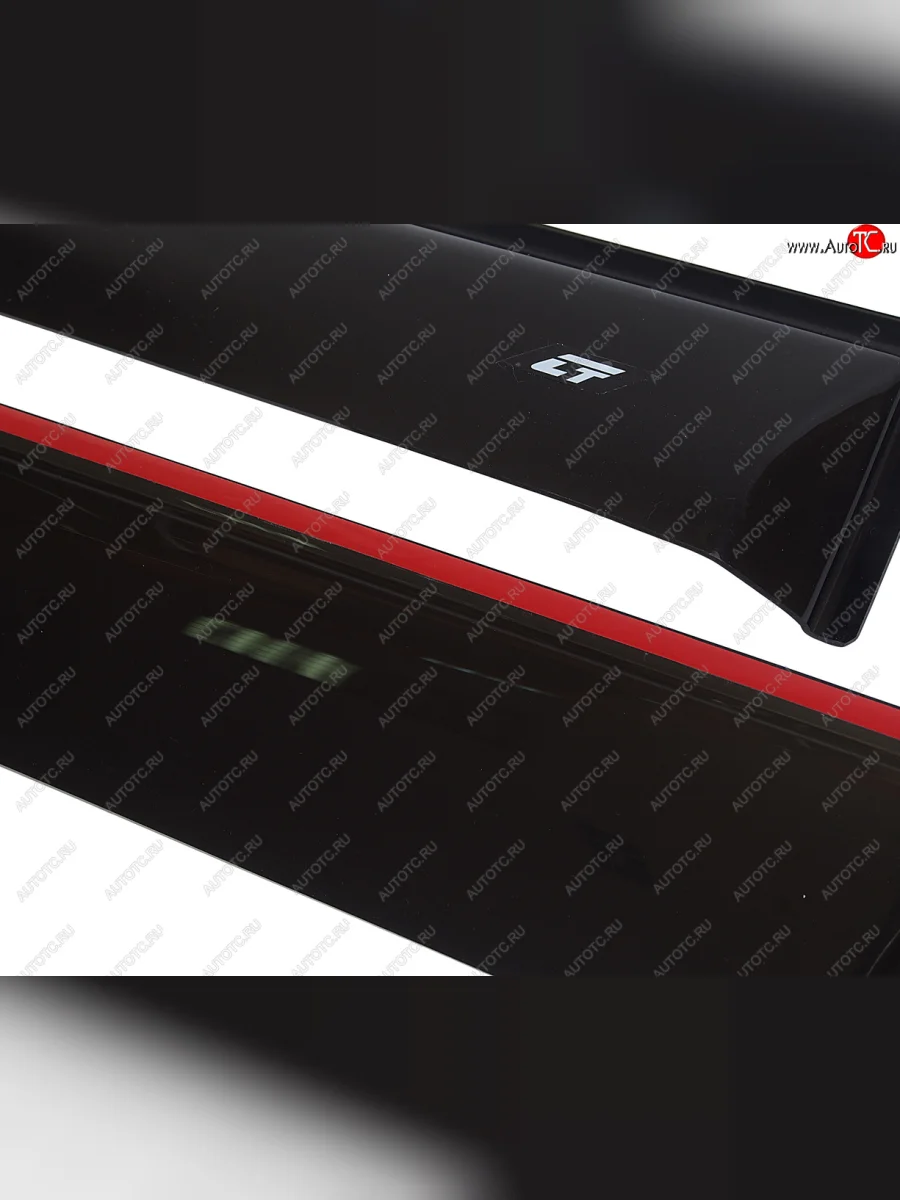 Комплект дефлекторов окон COBRA TUNING Лада ВАЗ нива 4х4 2121 (Legend) 3 дв. 2-ой рестайлинг (2021-2025) (черный глянцевый)  в Керчи Республика Крым