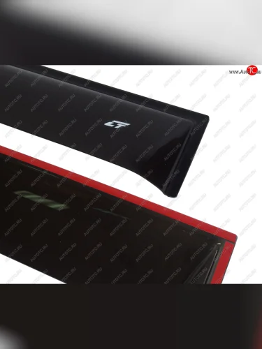 Комплект дефлекторов окон COBRA TUNING (черный глянцевый) Лада ВАЗ нива 4х4 2131 5 дв. дорестайлинг (1993-2019)