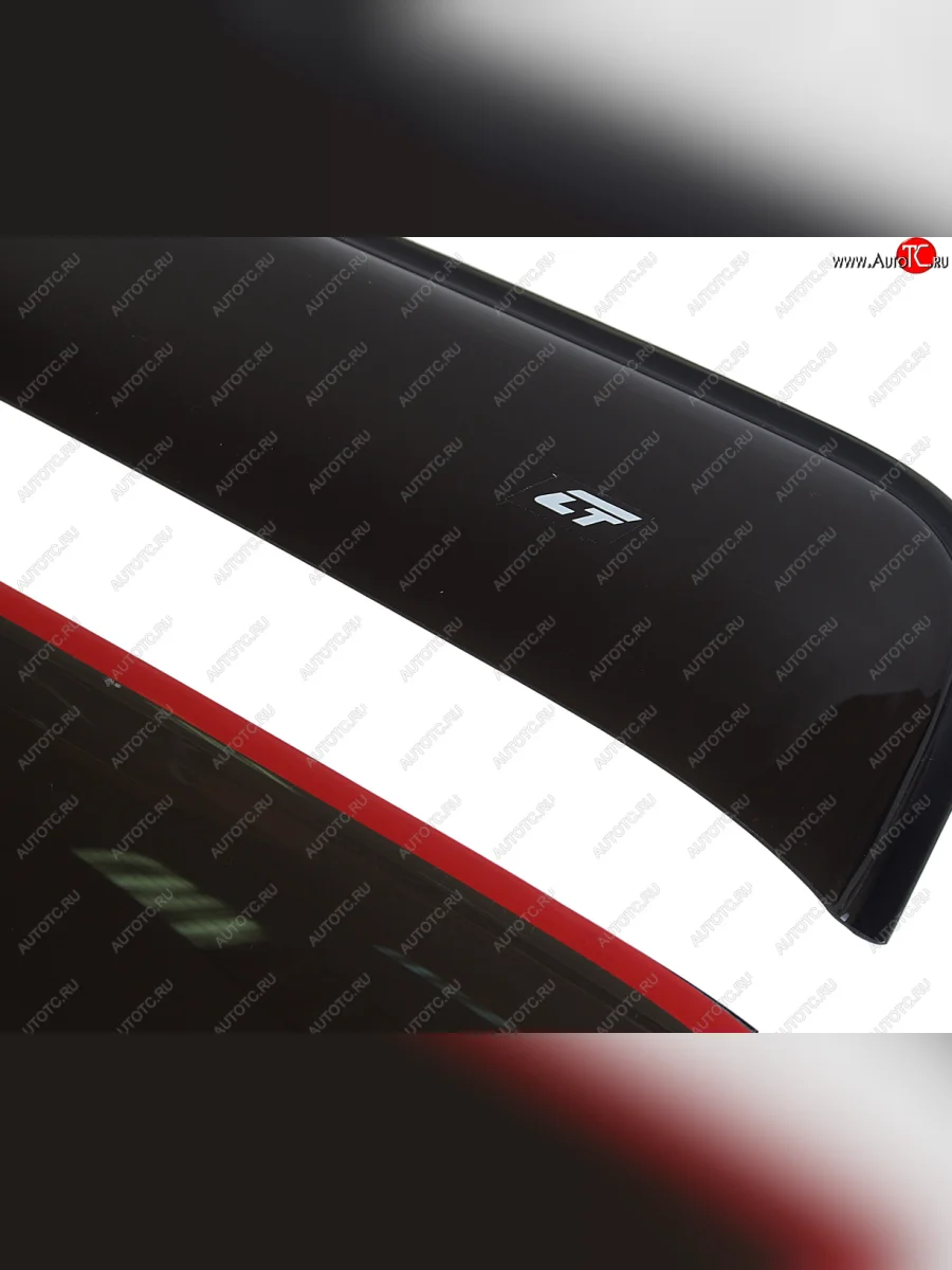 Комплект дефлекторов окон (широкий) COBRA TUNING ГАЗ Соболь 2217 Бизнес автобус 2-ой рестайлинг автобус (2010-2025) (черный глянцевый)  в Перми Пермском крае