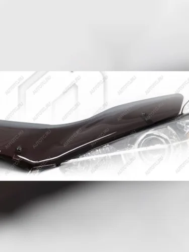 Дефлектор капота CA-Plastic (серия Classic черный) Lexus LX570 J200 2-ой рестайлинг (2015-2022)