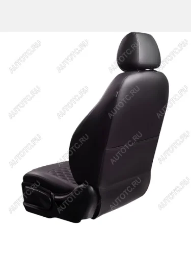 Комплект чехлов для сидений (со столом РЗСиС 60/40 3Г Илана+Орегон) ТУРИН ст РОМБ Lord Autofashion (черный, вставка черная, строчка черная) Hyundai Matrix 1 FC дорестайлинг (2001-2005)