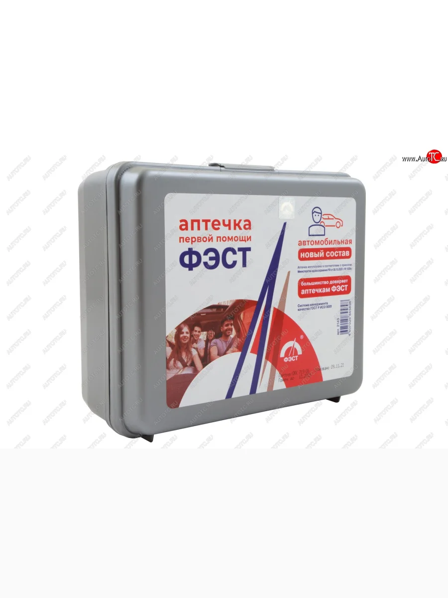Аптечка автомобильная ФЭСТ новый состав Autofamily Fiat Scudo (2007-2016)