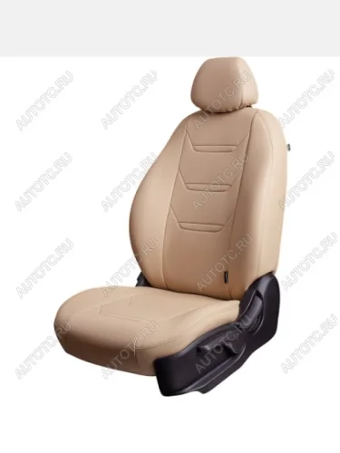 Комплект чехлов для сидений (РЗС 60/40 +подлокот. 2П+ 1Г Орегон) ТУРИН-2 Lord Autofashion (бежевый, вставка бежевая, строчка бежевая) Mazda 3/Axela  BK (2003-2009) дорестайлинг седан, дорестайлинг, хэтчбэк, рестайлинг седан, рестайлинг, хэтчбэк