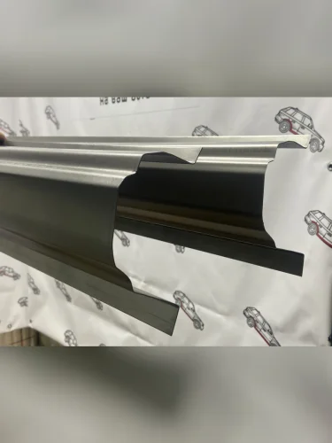 Правый ремонтный порог (полный профиль) ПОРОГИ-АВТО (холоднокатаная сталь 1 мм) Daewoo Nexia  дорестайлинг (1995-2008)