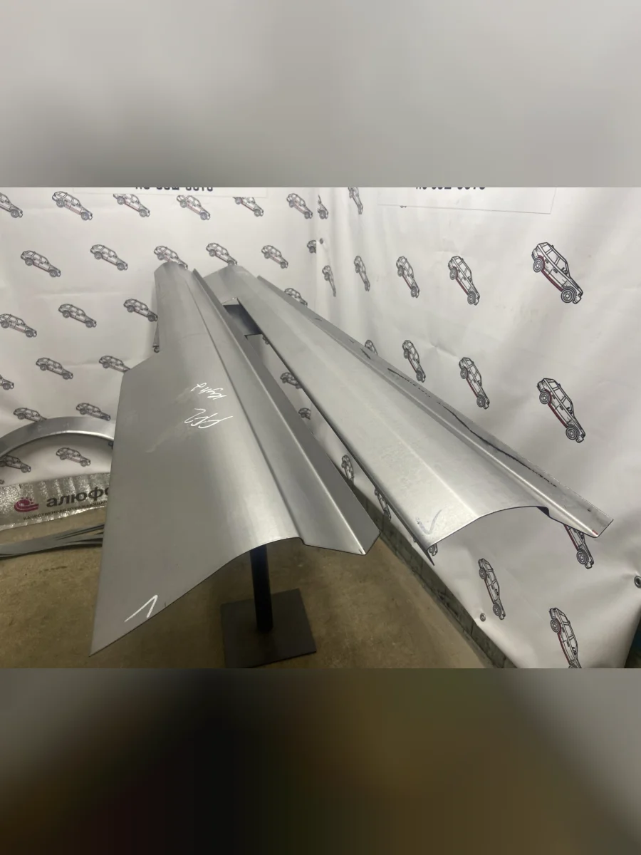 Ремкомплект порогов (2 шт.) Пороги-Авто Ford Focus 2 хэтчбэк 3 дв. дорестайлинг (2004-2007) (холоднокатаная сталь 1 мм)  в Керчи Республика Крым