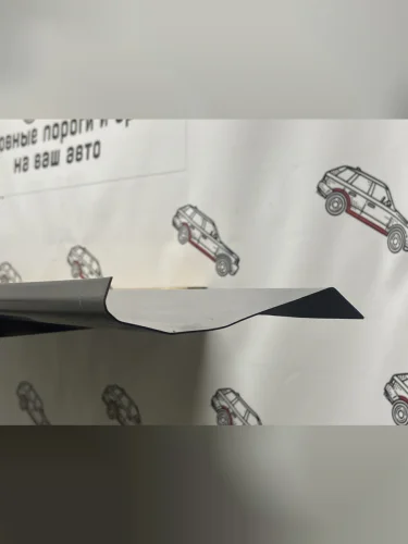 Правый ремонтный порог ПОРОГИ-АВТО (холоднокатаная сталь 1 мм) Nissan Patrol 5 Y61 2-ой рестайлинг (2004-2010)