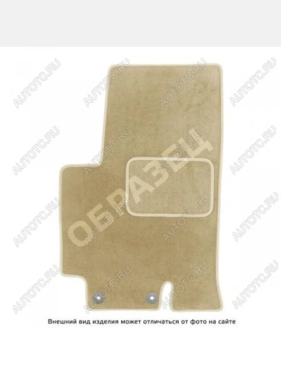 Ковры салона текстильные Norplast Renault Logan 1 дорестайлинг (2004-2010) (lux бежевый)  в Керчи Республика Крым