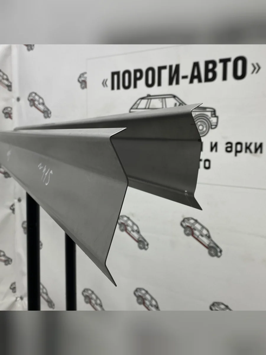 Левый порог (Ответка порога) Пороги-Авто Лада ВАЗ нива 4х4 2131 (Legend) 5 дв. 2-ой рестайлинг (2021-2025) (холоднокатаная сталь 1 мм)  в Самаре Самарской области