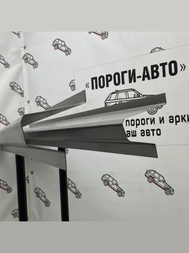 Правый порог (Ремкомплект) Пороги-Авто (холоднокатаная сталь 1 мм) Уаз Патриот 23632 2-ой рестайлинг пикап (2016-2025)