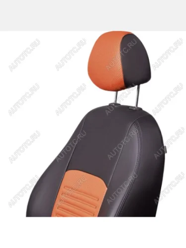 Комплект чехлов для сидений (РЗСиС 60/40+подлок. 2П, Илана и Орегон) ТУРИН СТ Lord Autofashion (черный, вставка коричневая+бежевая, строчка черная) SSANGYONG Rexton Y250 (2006-2012)
