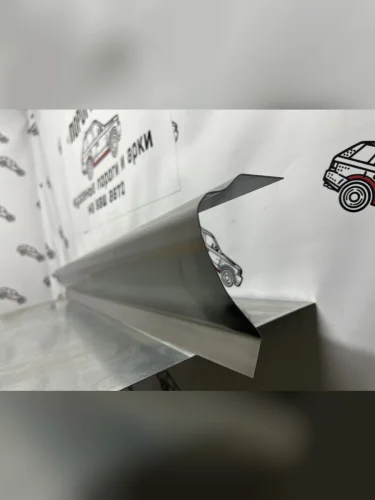 Ремонтный водительский порог Пороги-Авто (холоднокатаная сталь 1 мм) Mercedes-Benz Viano  W639 (2003-2014) дорестайлинг, рестайлинг