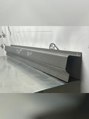 Ремонтный водительский порог Пороги-Авто (холоднокатаная сталь 1 мм) Volkswagen Transporter  T4 (1990-2003) дорестайлинг, рестайлинг