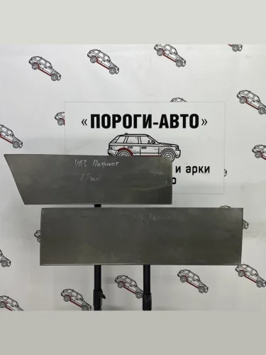 Ремонтная пенка правой передней двери Пороги-Авто (холоднокатаная сталь 0,8мм) Уаз Патриот 23632 1 рестайлинг пикап (2014-2016)
