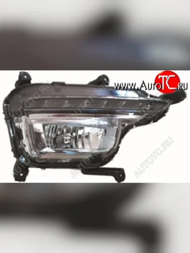 Противотуманная фара левая BODYPARTS (ДХО) KIA Rio 3 QB рестайлинг седан (2015-2017)