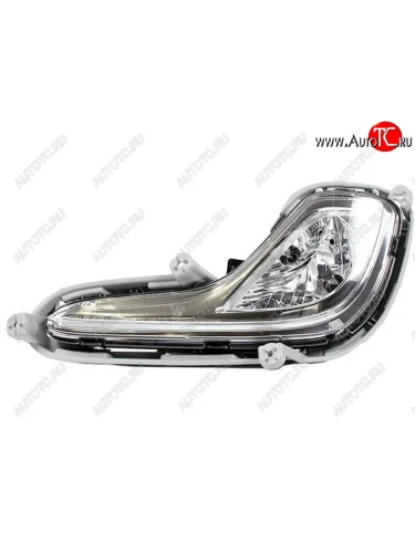 Противотуманная фара левая BODYPARTS Hyundai Solaris RBr седан дорестайлинг (2010-2014)