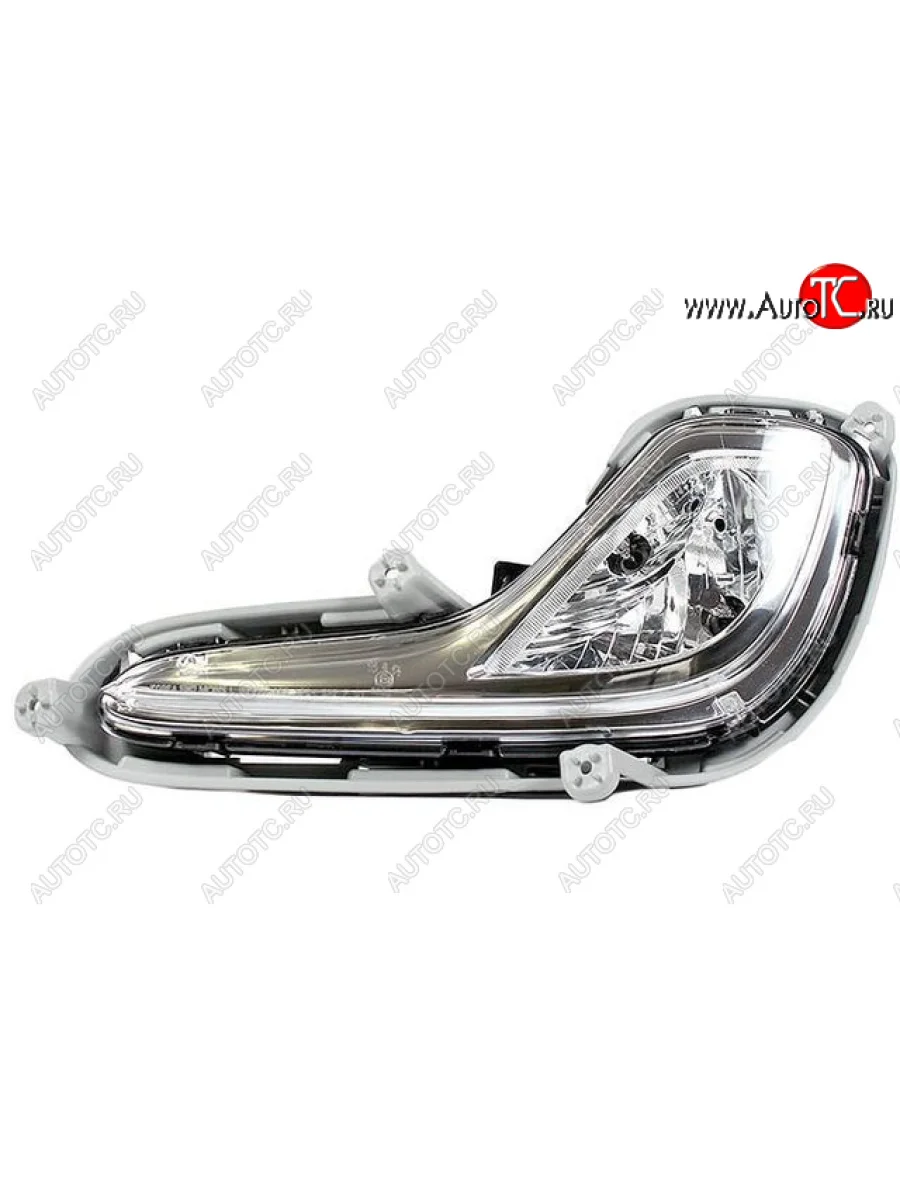 Противотуманная фара левая BODYPARTS Hyundai Solaris RBr седан дорестайлинг (2010-2014)  в Перми Пермском крае