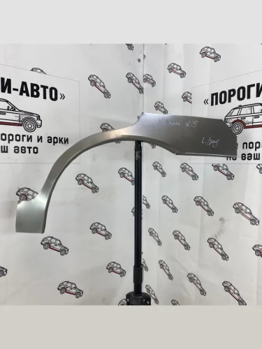 Правая задняя ремонтная арка Пороги-Авто (Холоднокатаная сталь 0,8 мм) Nissan Almera  1 N15 (1995-1998) седан дорестайлинг