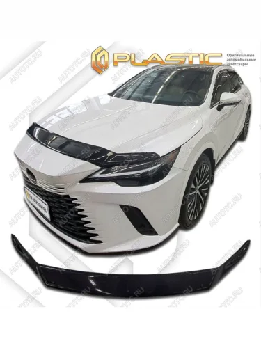 Дефлектор капота CA-Plastic (Classic черный) Lexus RX500h  AL30 (2022-2025)