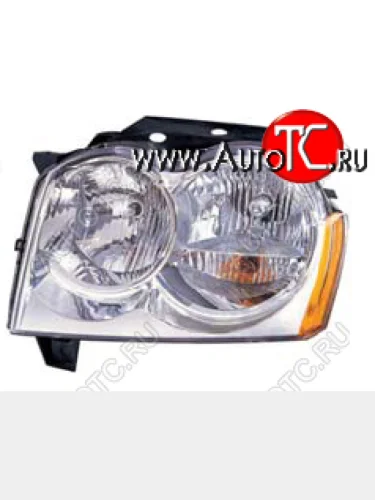 Фара в сборе левая DEPO Jeep Grand Cherokee WK (2004-2010)