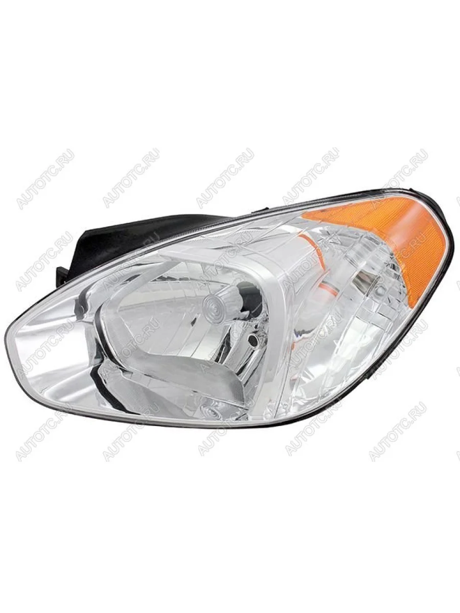Фара в сборе левая DEPO Hyundai Verna 2 MC седан (2005-2011)  в Керчи Республика Крым