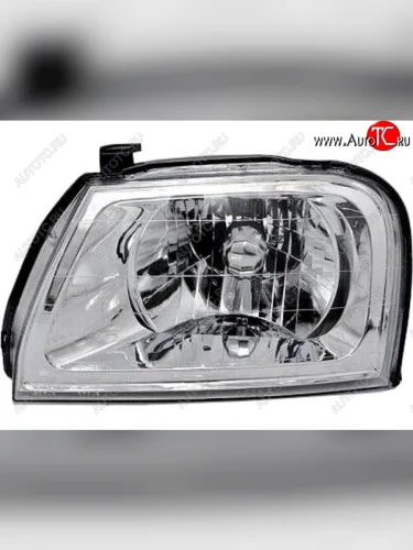 Фара в сборе левая DEPO Mitsubishi L200 3 K6T-K7T дорестайлинг (1996-2005)