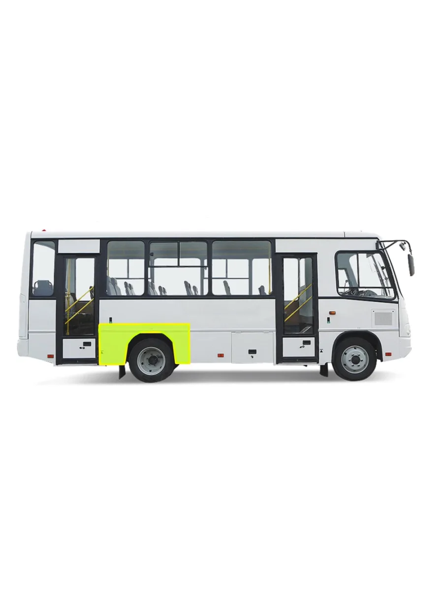 Правая внешняя задняя ремонтная арка ПОРОГИ-АВТО ПАЗ 3204 Vector Next автобус 2-ой рестайлинг (2017-2025) (холоднокатаная сталь 0,8мм)  в Керчи Республика Крым