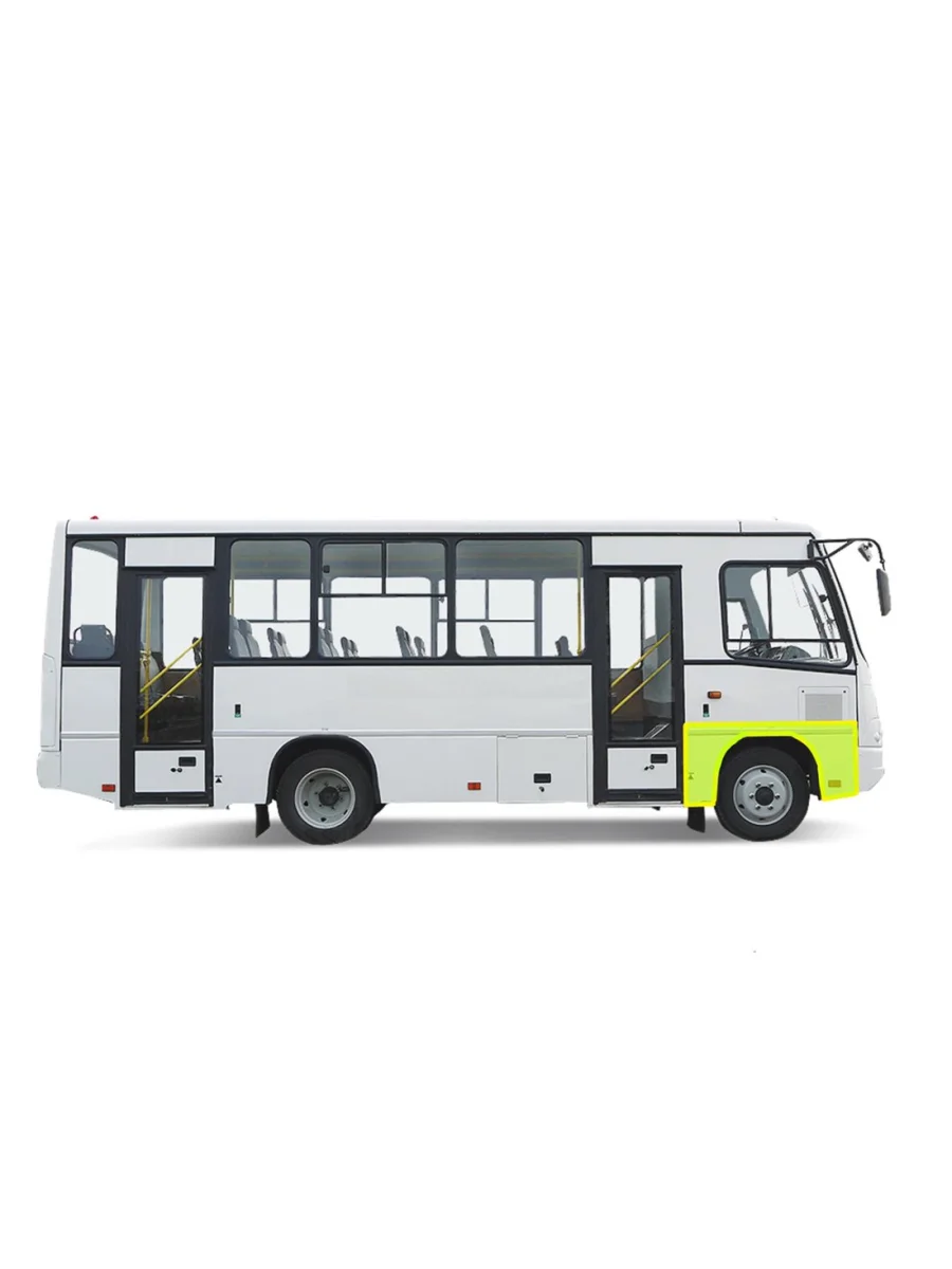 Правая ремонтная арка передних крыльев Пороги-Авто ПАЗ 3204 Vector автобус 1-ый рестайлинг (2011-2017) (холоднокатаная сталь 0,8мм)  в Керчи Республика Крым