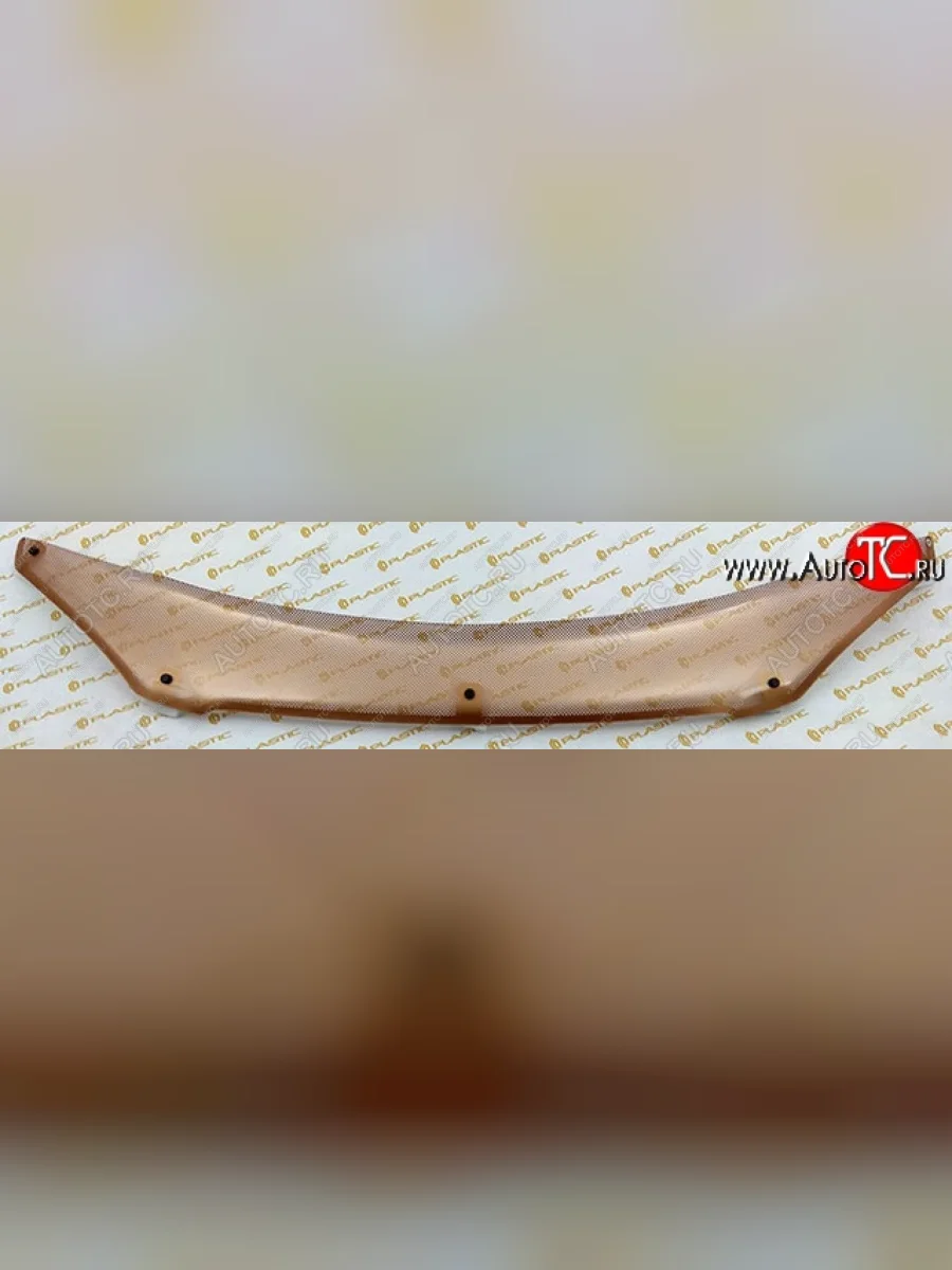 Дефлектор капота CA-Plastic Chery Amulet (Corda) A15 лифтбэк (2003-2010) (Шелкография медь)  с доставкой в г. Керчь