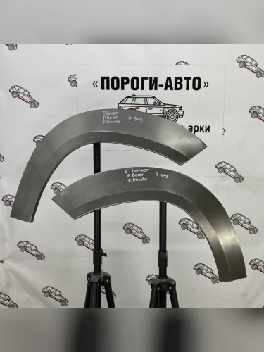 Левая внешняя задняя ремонтная арка ПОРОГИ-АВТО (холоднокатаная сталь 0,8мм) Fiat Ducato 250 (2006-2014)