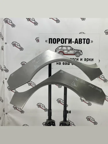 Левая внешняя задняя ремонтная арка ПОРОГИ-АВТО (холоднокатаная сталь 0,8мм) Fiat Stilo (2001-2007)