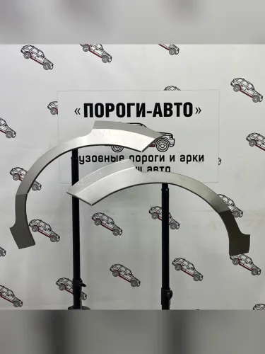 Левая внешняя задняя ремонтная арка ПОРОГИ-АВТО (холоднокатаная сталь 0,8мм) Ford Fusion ( 1,  2) (2002-2020) хэтчбэк дорестайлинг,  рестайлинг, хэтчбэк,  дорестайлинг, седан,  1-ый рестайлинг, седан, седан 2-ой рестайлинг