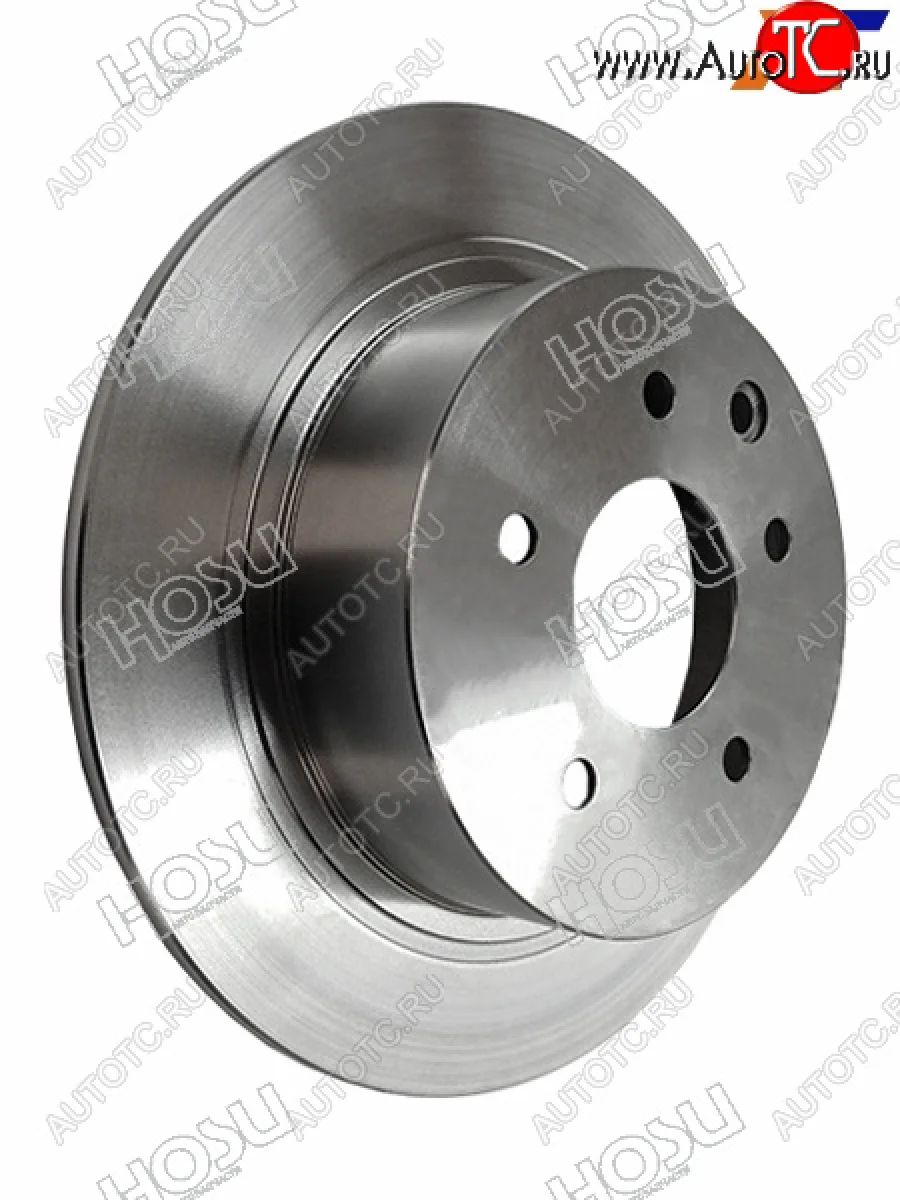 Задний тормозной диск HOSU Nissan Qashqai +2 1 J10 дорестайлинг (2008-2010)  с доставкой в г. Керчь