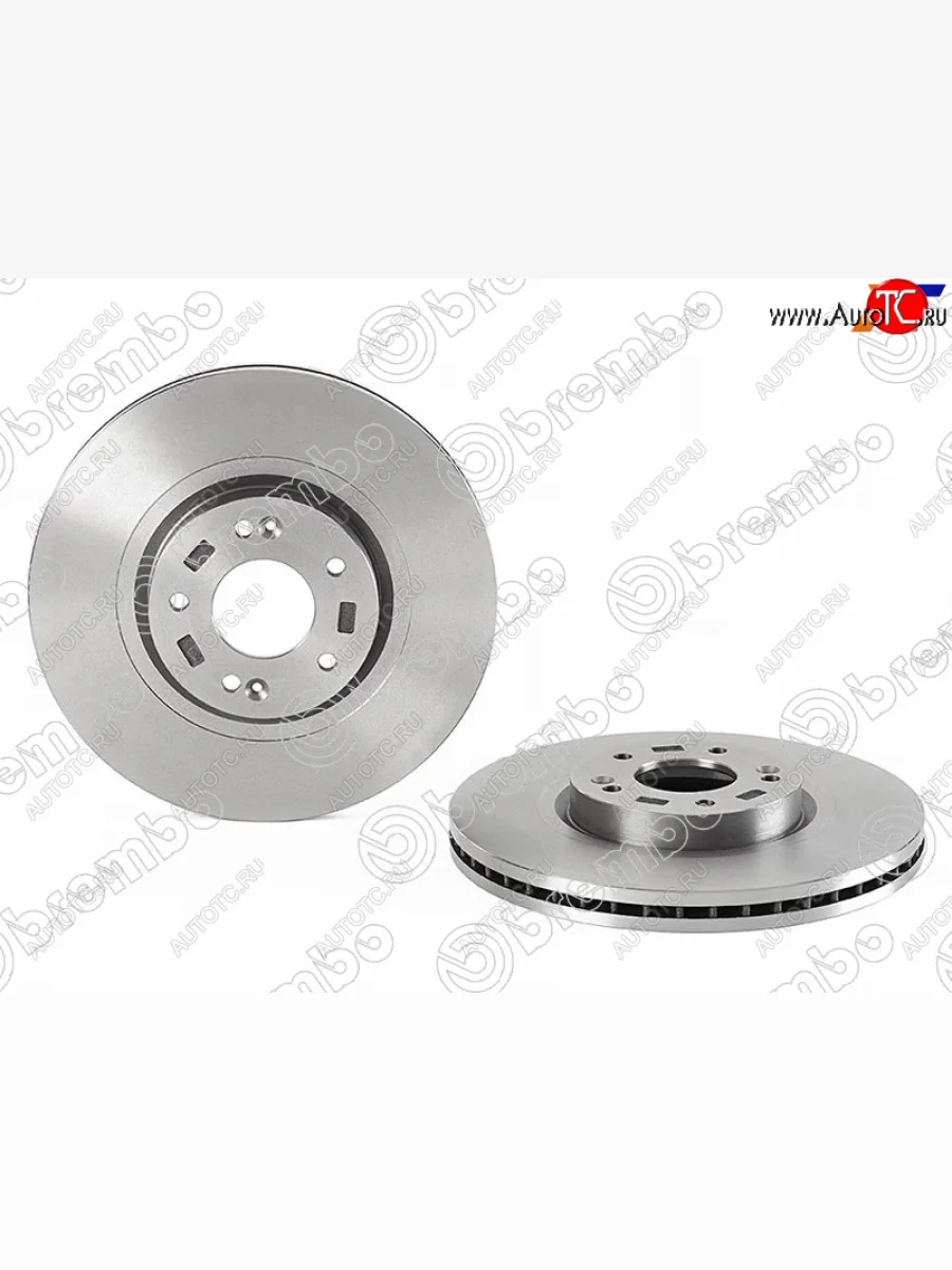 Передний тормозной диск BREMBO KIA Sorento UM/Prime дорестайлинг (2014-2018)  в Керчи Республика Крым