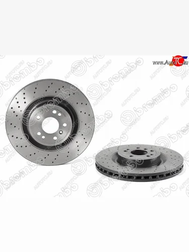 Передний тормозной диск BREMBO Mercedes-Benz ML class W166 (2011-2015)