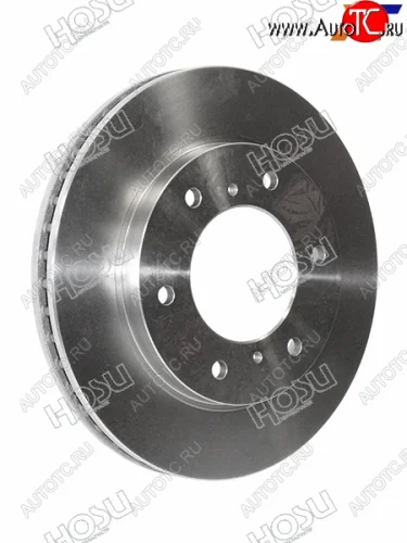 Передний тормозной диск HOSU Mitsubishi L200 5 KK,KL дорестайлинг (2015-2019)