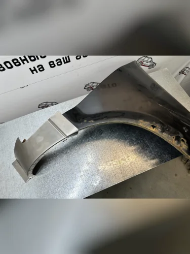 Правый ремонтный сапожок переднего крыла ПОРОГИ-АВТО (холоднокатаная сталь 0,8 мм) KIA Sportage  1 JA (1993-2006)